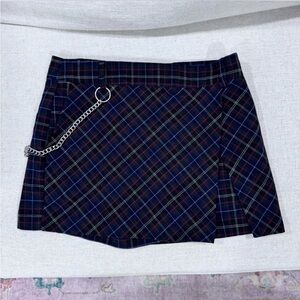 Dolls Kill Style Mini Skort (looks like skirt on)